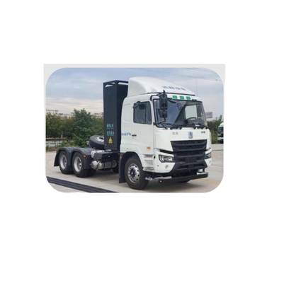 Geely, phiên bản tiêu chuẩn, Yiwei 350Kwh trao đổi năng lượng, 6x4 máy kéo điện thuần túy cho nhà máy thép và vận chuyển mỏ