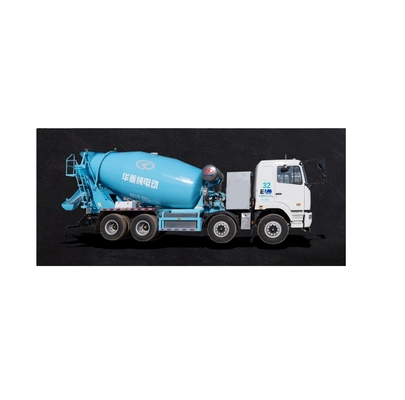 China Geely, phiên bản tiêu chuẩn M7, sạc CATL-350Kwh, 12 mét khối, xe tải trộn xi măng điện tinh khiết 8x4