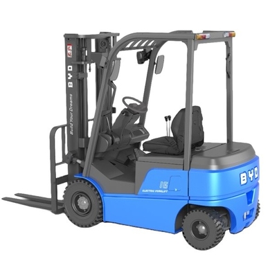 Được sản xuất ở Trung Quốc, BYD bốn pivot cân bằng trọng lượng 1,6-1,8 tấn xe nâng điện tinh khiết cho Dual Drive