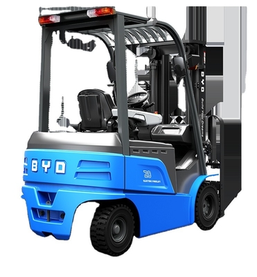 Được sản xuất tại Trung Quốc, BYD bốn pivot cân bằng trọng lượng 3.0-3.5 tấn xe nâng điện tinh khiết cho Single Drive