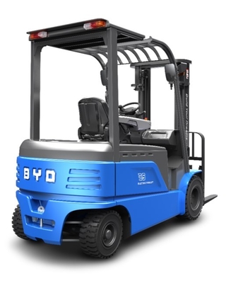 Được sản xuất tại Trung Quốc, BYD bốn pivot cân bằng trọng lượng 3.0-3.5 tấn xe nâng điện tinh khiết cho Single Drive