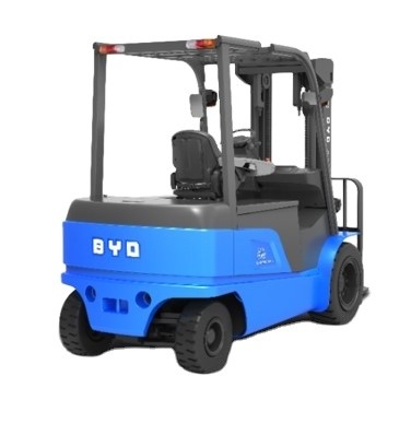 Được sản xuất tại Trung Quốc, BYD bốn pivot cân bằng trọng lượng 4.0-4.5-5.0 tấn xe nâng điện tinh khiết cho Dual Drive