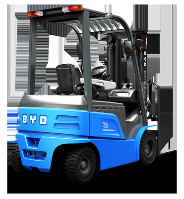 Được sản xuất tại Trung Quốc, BYD bốn pivot cân nặng 7.0-8.0 tấn xe nâng điện tinh khiết cho Dual Drive