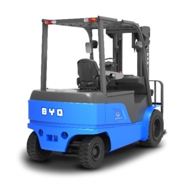 Được sản xuất tại Trung Quốc, BYD bốn pivot cân nặng 7.0-8.0 tấn xe nâng điện tinh khiết cho Dual Drive