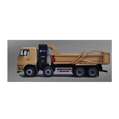 Geely CATL pin với 282 độ trao đổi pin, 8X4 công việc nặng xe tải thải điện hoàn toàn cho vận chuyển chất thải đô thị