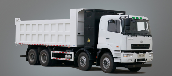 Trung Quốc Geely, pin CATL, trao đổi pin 282 độ, 8X4 xe bán tải điện hoàn toàn M7 cho vận chuyển rác thải đô thị