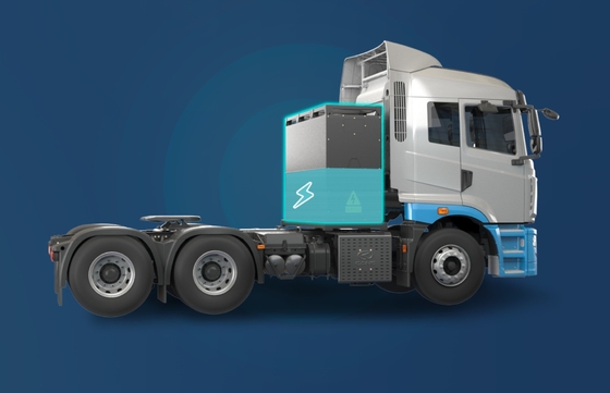 Trung Quốc Geely, phiên bản tiêu chuẩn, CATL-282Kwh trao đổi năng lượng, H7-6x4 máy kéo điện thuần túy cho cảng và vận chuyển mỏ
