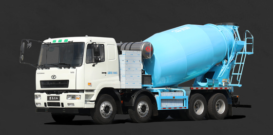 Geely Xa, phiên bản tiêu chuẩn M7, CATL-282Kwh trao đổi năng lượng, 8 mét khối, 8x4 xe tải trộn xi măng điện thuần túy