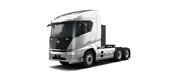 Máy kéo BYD 6x4 điện hoàn toàn hộp số tự động (phiên bản sạc 555 độ)