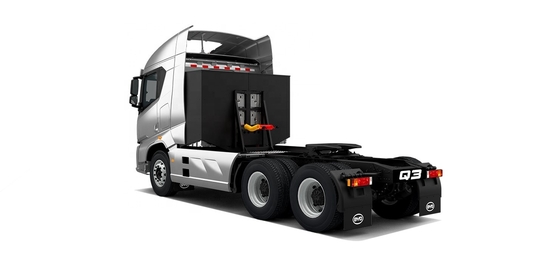 Máy kéo BYD 6x4 điện hoàn toàn hộp số tự động (phiên bản sạc 555 độ)