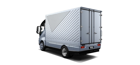 Nhà vô địch bán hàng được sản xuất tại Trung Quốc Đơn giản điện 200KM BYD T5D Box Logistics Phương tiện giao thông