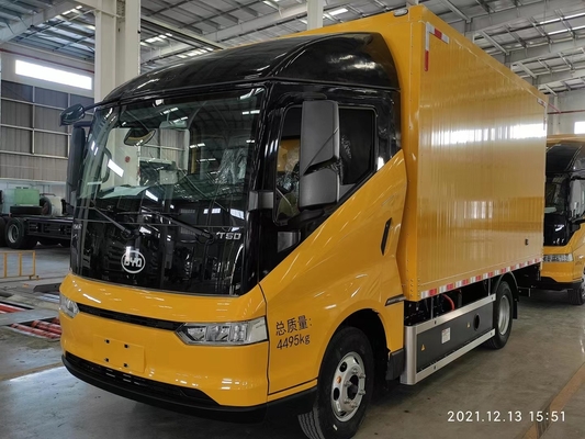 Nhà vô địch bán hàng được sản xuất tại Trung Quốc Đơn giản điện 200KM BYD T5D Box Logistics Phương tiện giao thông