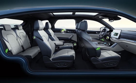 Xe SUV siêu lai lớn của BYD, Tang Dmi, đến để phá vỡ