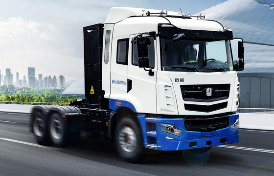 Geely Xa H7 Điện tinh khiết 6x4 Máy kéo nhẹ 350 kWh Điện