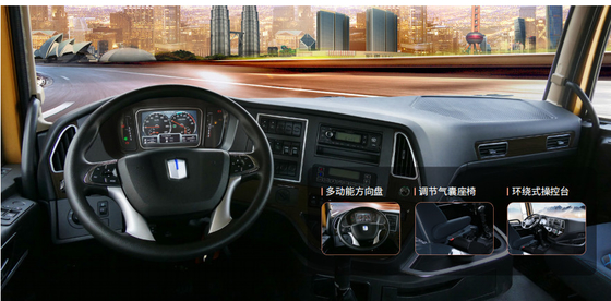 Geely Xa H7 Điện tinh khiết 6x4 Máy kéo nhẹ 350 kWh Điện