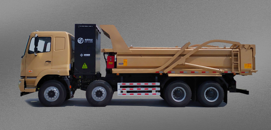 Geely Valin Nguyên chất Điện 8x4 Dump Truck Sạc Phiên bản 423 kWh