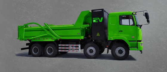 Geely Valin Nguyên chất Điện 8x4 Dump Truck Sạc Phiên bản 423 kWh