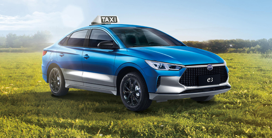 Xe xe tắc xi BYD e3 điện thuần túy có phạm vi 401KM