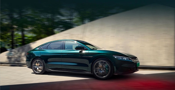 Xe bán chạy nóng BYD xe hiệu suất Han EV phiên bản giới hạn thông minh bốn bánh lái xe điện sedan