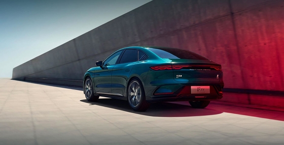Xe bán chạy nóng BYD xe hiệu suất Han EV phiên bản giới hạn thông minh bốn bánh lái xe điện sedan