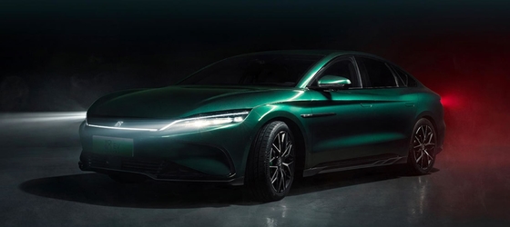 Xe bán chạy nóng BYD xe hiệu suất Han EV phiên bản giới hạn thông minh bốn bánh lái xe điện sedan