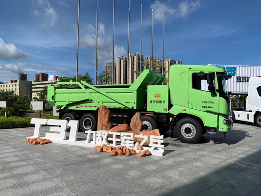 Nhà vua của hiệu suất chi phí: BYD mới Điện tinh khiết 8x4 Slag Truck kỹ thuật mục đích đặc biệt