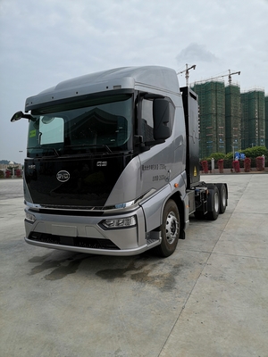 bán nóng 282 kilowatt giờ điện, BYD 6x4 máy kéo điện hoàn toàn dành riêng cho bến tàu
