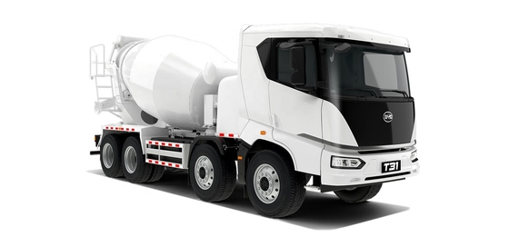 Tỷ lệ hiệu suất chi phí Wang BYD 8x4 xe kỹ thuật máy trộn xi măng điện thuần có dung lượng lớn