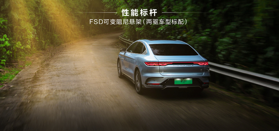 Được sản xuất tại Trung Quốc với bảo đảm chất lượng, phạm vi 4WD thông minh, 610KM xe điện BYD Han EV