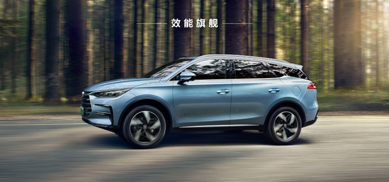 Điểm chuẩn hiệu suất: động cơ lai với phạm vi 121km, ổ bánh trước sang trọng BYD SUV Tang DMI