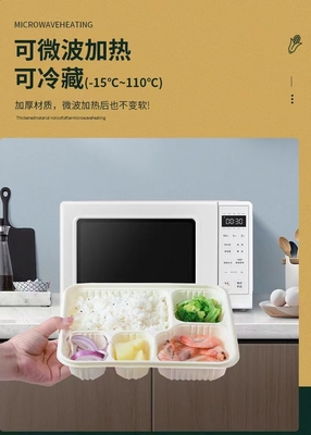 Phân hủy, bảo vệ môi trường, sức khỏe và an toàn, hộp ăn trưa dùng một lần