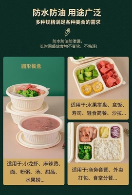 Phân hủy, bảo vệ môi trường, sức khỏe và an toàn, hộp ăn trưa dùng một lần