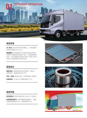 Thông số kỹ thuật của xe tải ánh sáng điện thuần túy T5